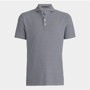 G/FORE Black and White Polo Shirt Versatile Knit Design Fedeer Pique Polo XXL